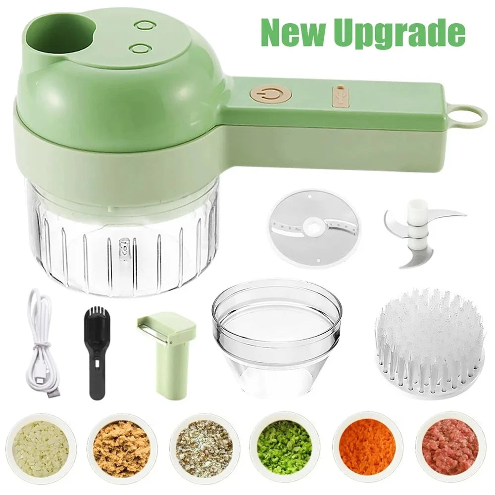 LivinLuxe – SmartSlice 4-in-1 Electric Cutter