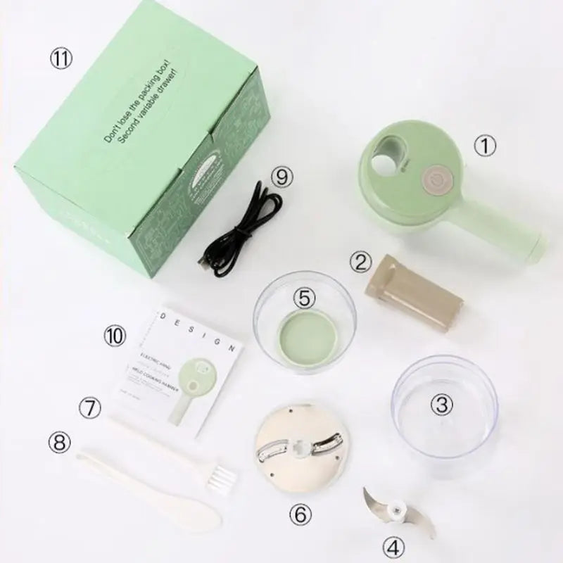 LivinLuxe – SmartSlice 4-in-1 Electric Cutter